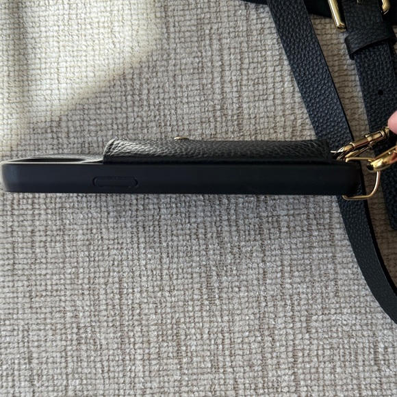 Bandolier Black Phone Case with Gold Accent ~ iPhone 13 - Picture 3 of 6